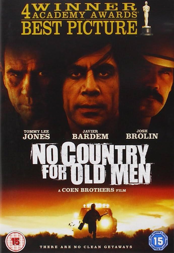 No Country for Old Men (DVD) w/ Tommy Lee Jones, Javier Bardem, & Josh Brolin