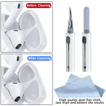Earbud Cleaner Kit, Multi-Function Cleaning Pen for Headphones, Earbuds (2Pcs)