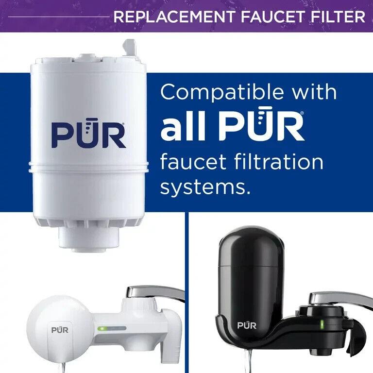 PUR RF3375 2 Pack Faucet Replacement Water Filters White #7557