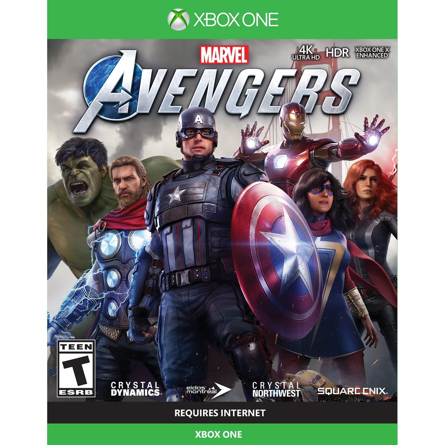 BRAND NEW SEALED! Marvels Avengers Deluxe Edition Xbox One/XB1