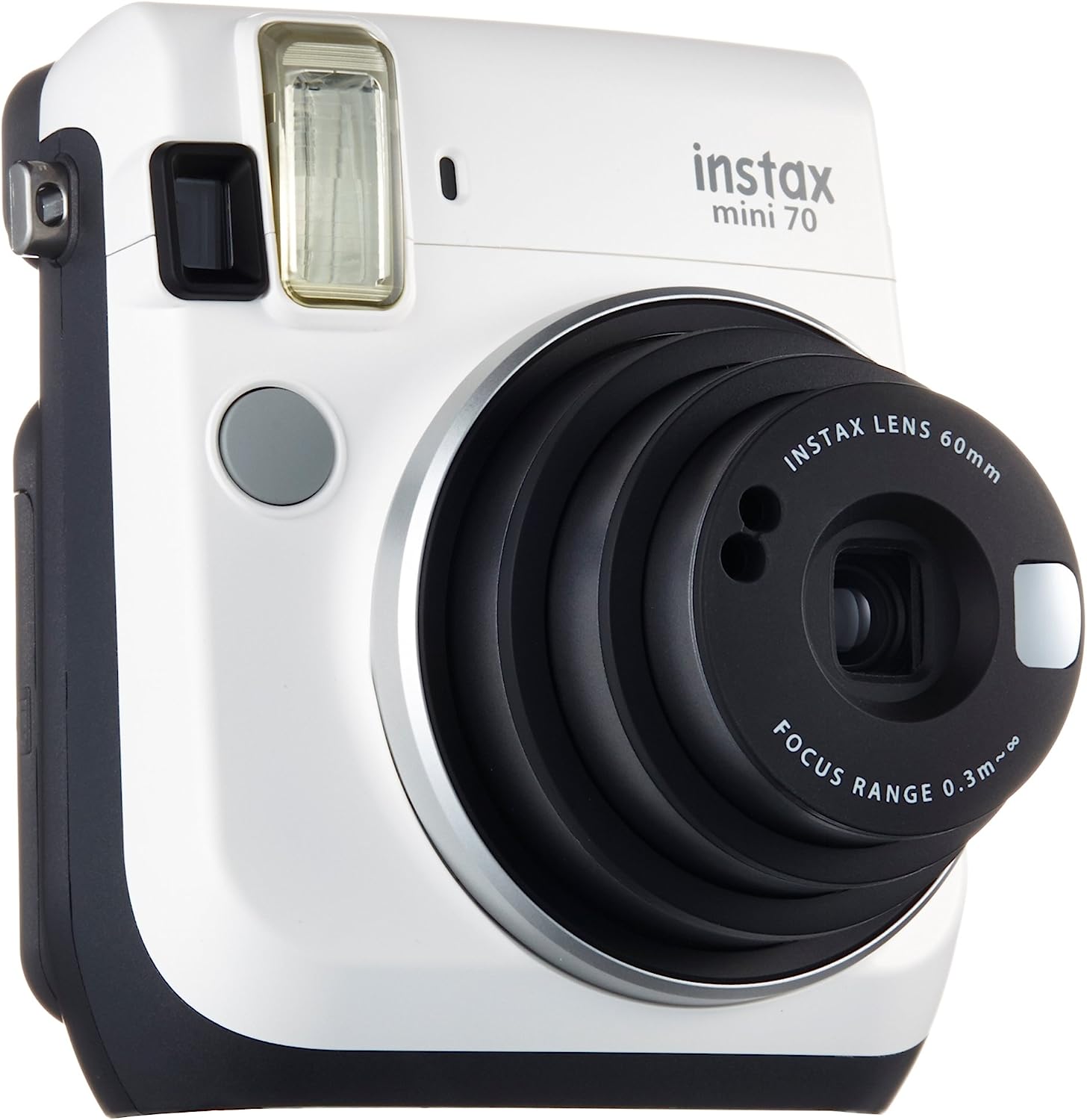 Fuji - instax mini 70 Instant Point and Shoot Film Camera (Moon White)