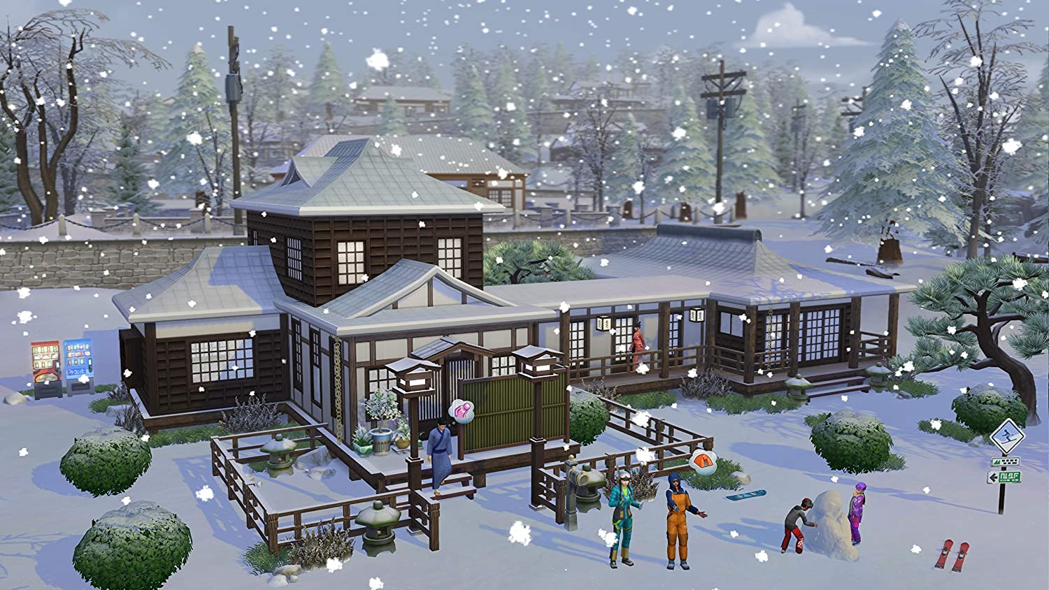 The Sims4: Snowy Escape Expansion Pack for DVD-ROM Software