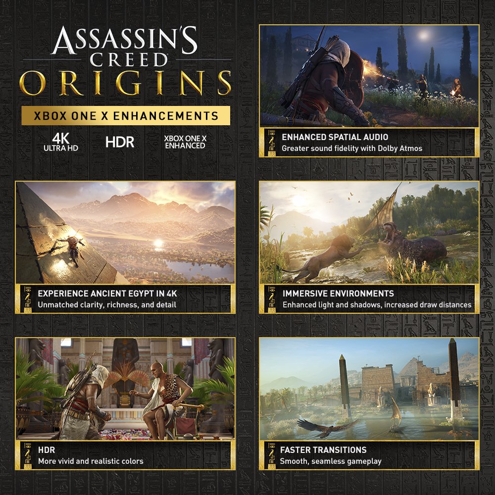 Assassin's Creed: Origins for Xbox One XB1 X