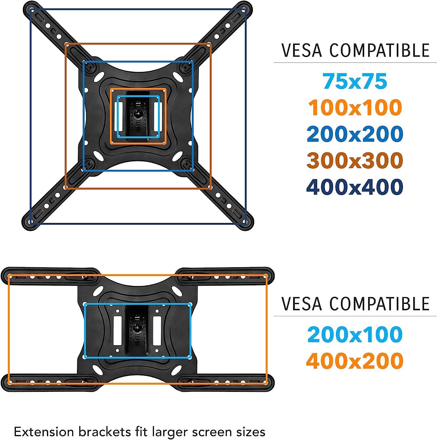 Mount-It! MI110073 Full Motion TV Wall Mount