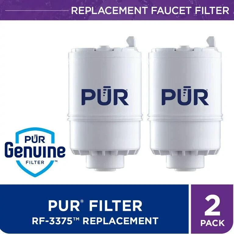 PUR RF3375 2 Pack Faucet Replacement Water Filters White #7557