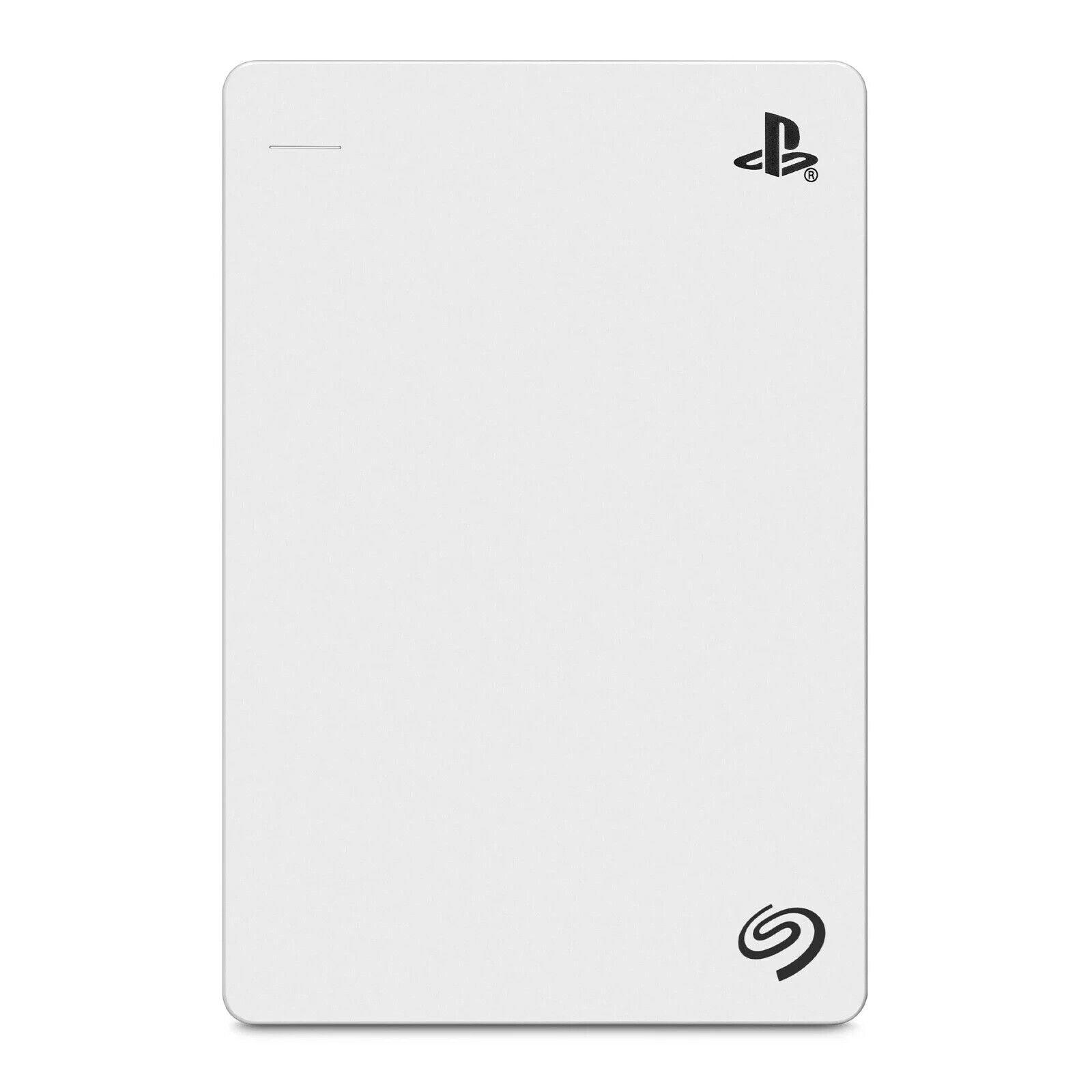 Seagate 2TB Game Drive White External Hard Drive for PS4 Systems - STGD2000102