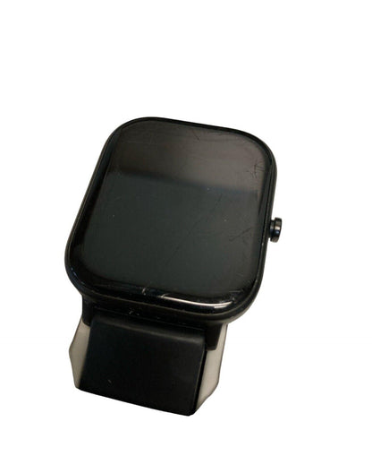 Amazfit GTS A1914 42mm Aluminum Case Black Silicone Strap - Black