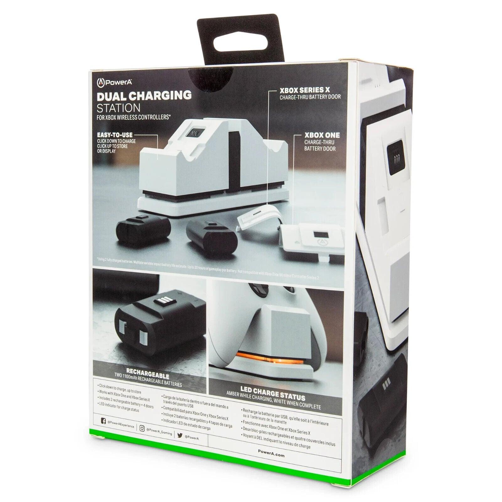 PowerA Dual Controller Charging Station for Xbox One, Series S, and Series X