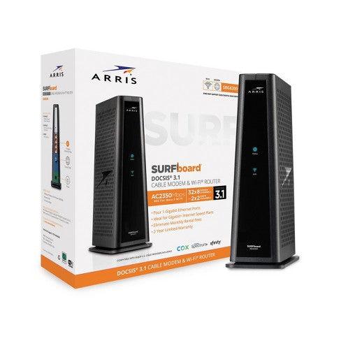 ARRIS SBG8300 Surfboard Docsis 3.1 Cable Modem & Wi-Fi Router - Black