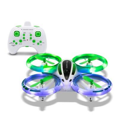 MerchSource Sharper Image LED Stunt Drone 2.4GHz RC Glow Up Stunt Drone