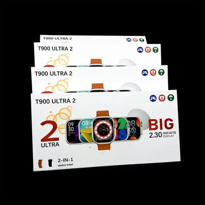 2023 Newest T900 Ultra 2 Full Touch Screen Smartwatch Serie 9 Reloj Inteligente Wireless Charging Smart Watch T900 ultra 2