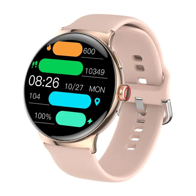 2024 New 1.43 Inch Amoled Screen Fitness Smart Watch 300 mAh Large Battery Waterproof Multiple Style Pocket Smartwatch LA99