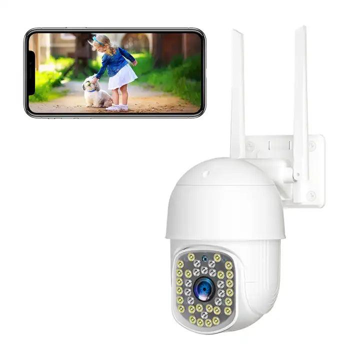 QD2W 4G 2K Rotate Humanoid Judgement Camera Motion Detection Area Detect Waterproof Alarm Push CCTV Camera