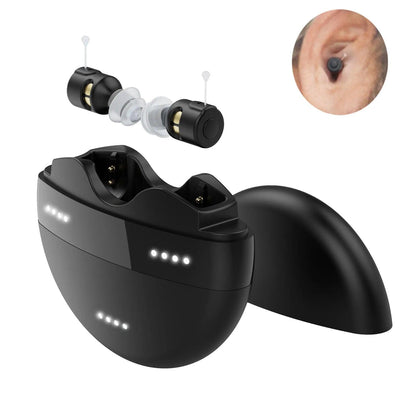 Medical supplies China Mini Invisible Digital Ear Rechargeable Affordable Hearing Aid CIC Hearing Aids Small Size