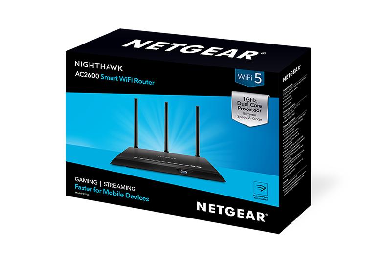 Netgear Nighthawk R7450 Dual-Band Wi-Fi Router AC2600 MU-MIMO VPN Support