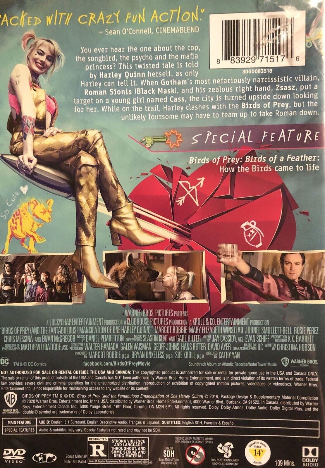 Birds Of Prey: And The Fantabulous Emancipation of One Harley Quinn (DVD)