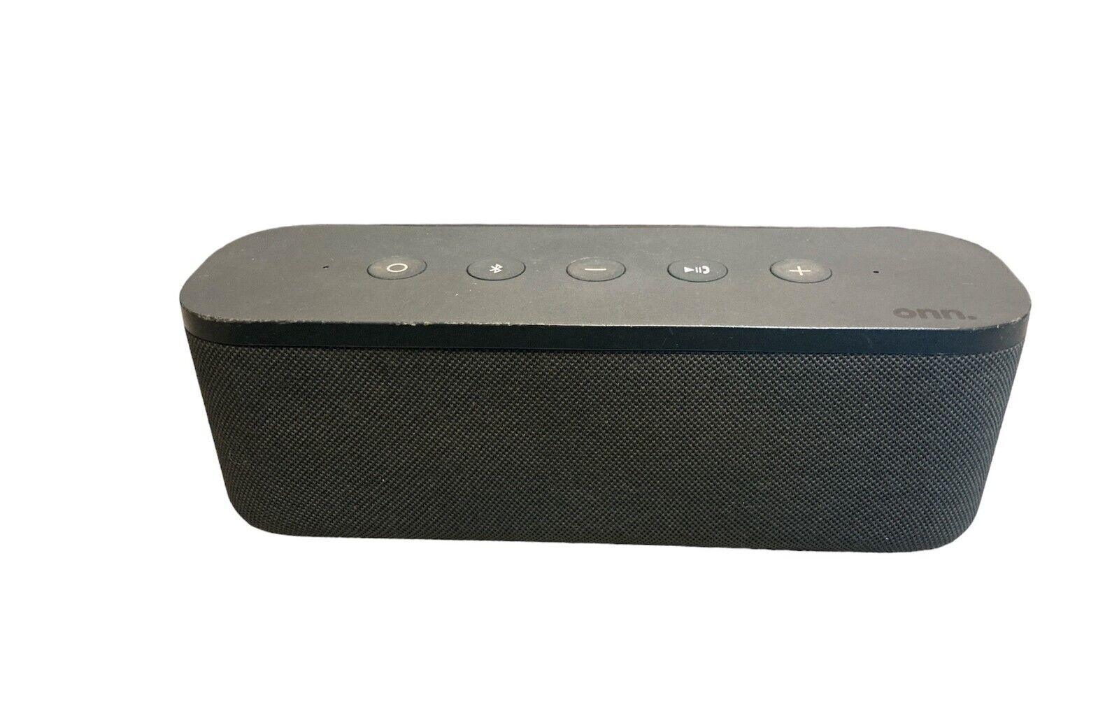 Onn AAAGRY100006897 Medium Portable Bluetooth Indoor Speaker, Greystone