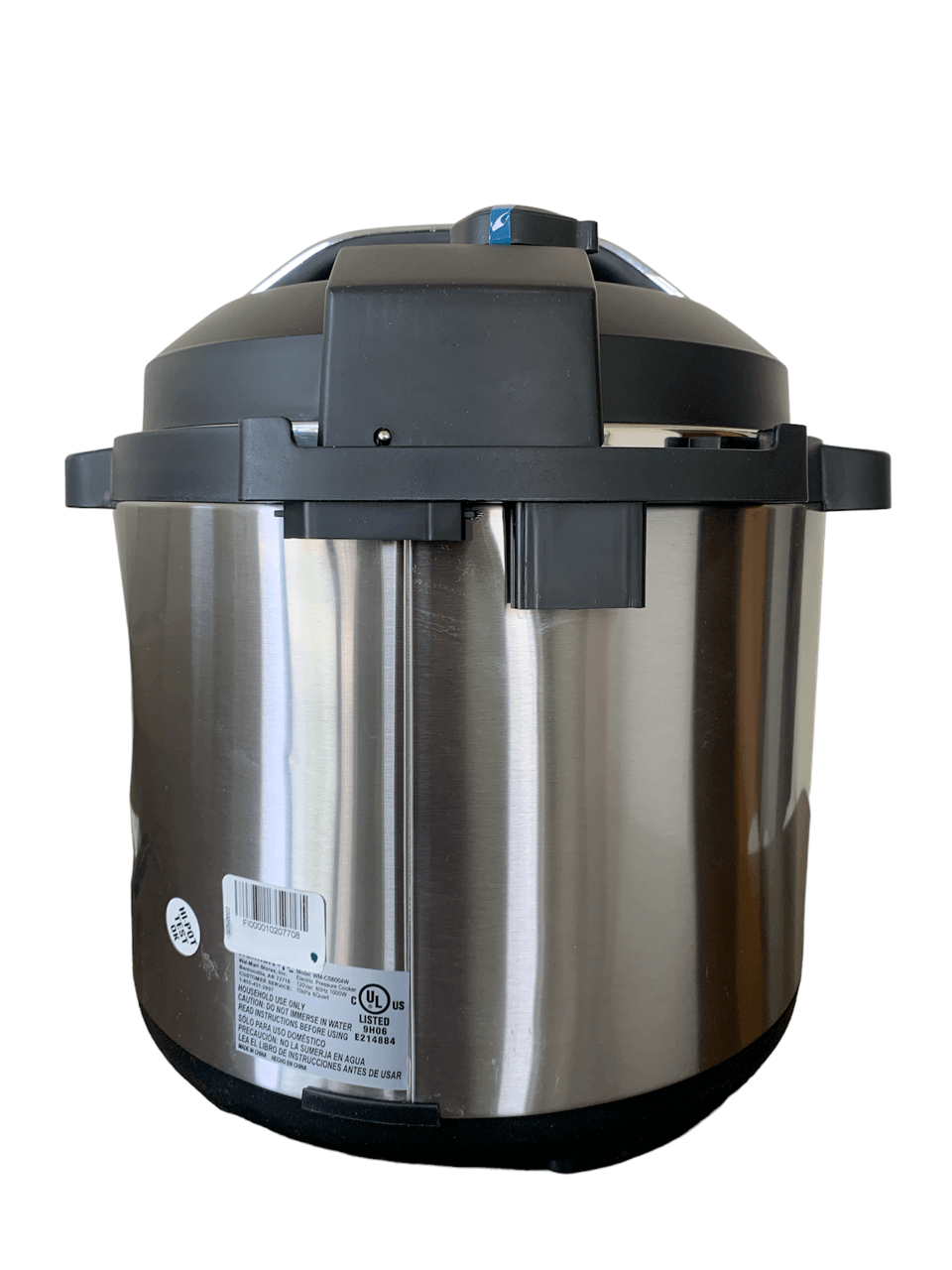 Farberware Programmable Digital Pressure Cooker, 6 Quart (WM-CS6004W) *SEE DENTS