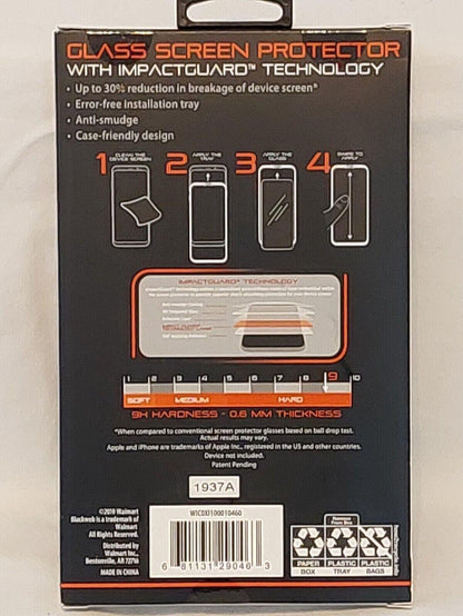 Blackweb Glass Screen Protector - iPhone X/XS/11 WIBXIP100007188
