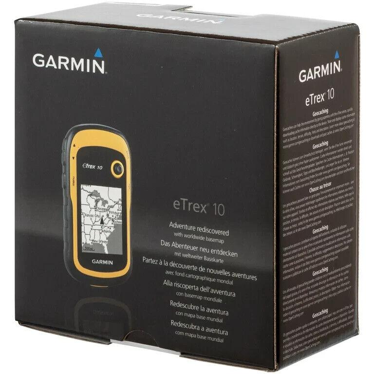 Garmin eTrex 10 2.2 inch Handheld GPS Receiver