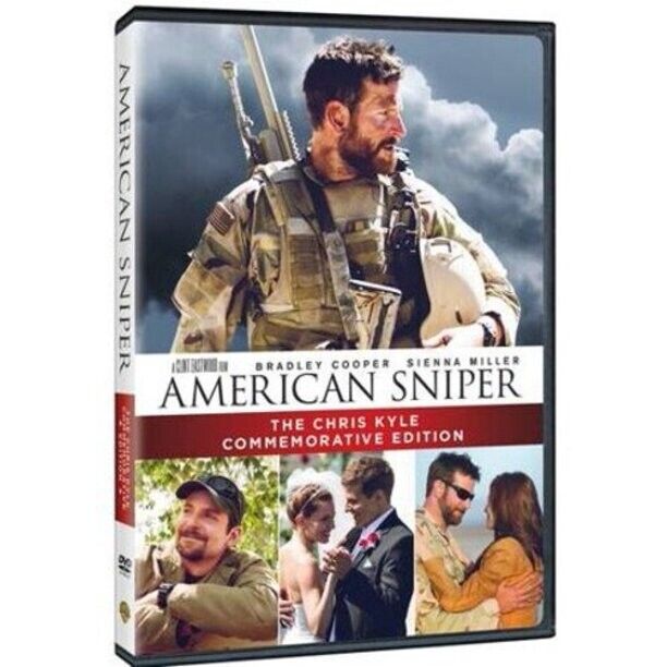 NEW SEALED! American Sniper: The Chris Kyle Commemorative Edition [2014] DVD