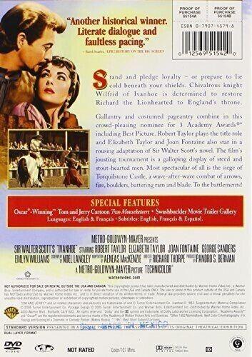 Sir Walter Scott's Ivanhoe (DVD) w/ Robert Taylor