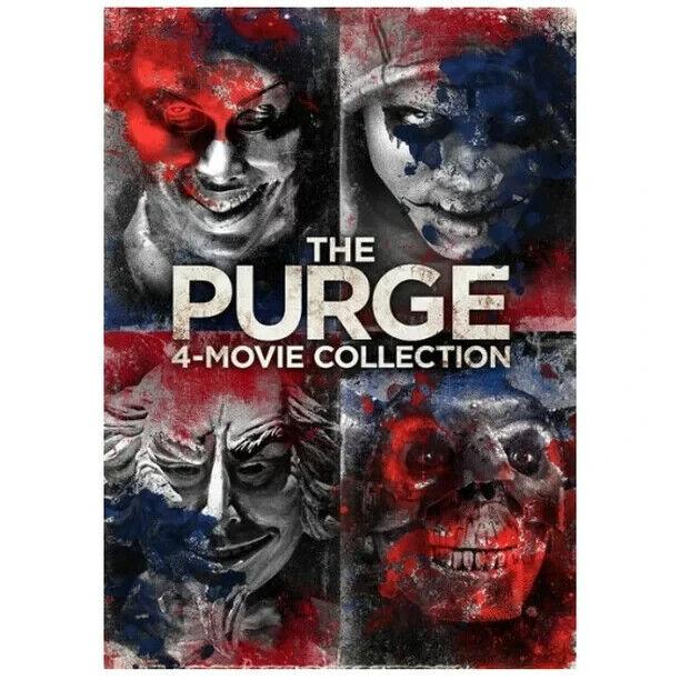 THE PURGE - 4 Movie Collection (4-Disc DVD Box Set)