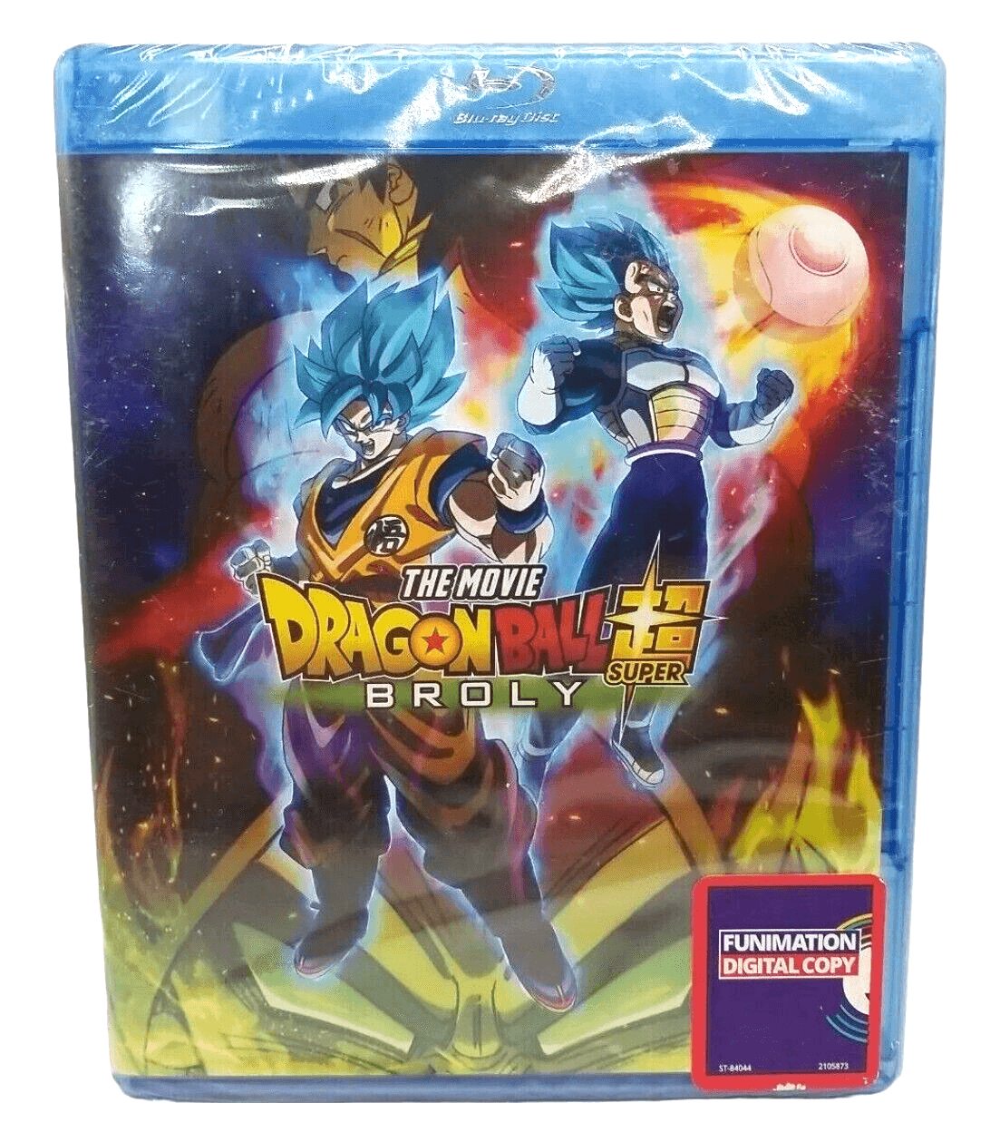 BRAND NEW SEALED - The Movie Dragon Ball Super: BROLY (Blu-Ray + DVD + Digital)