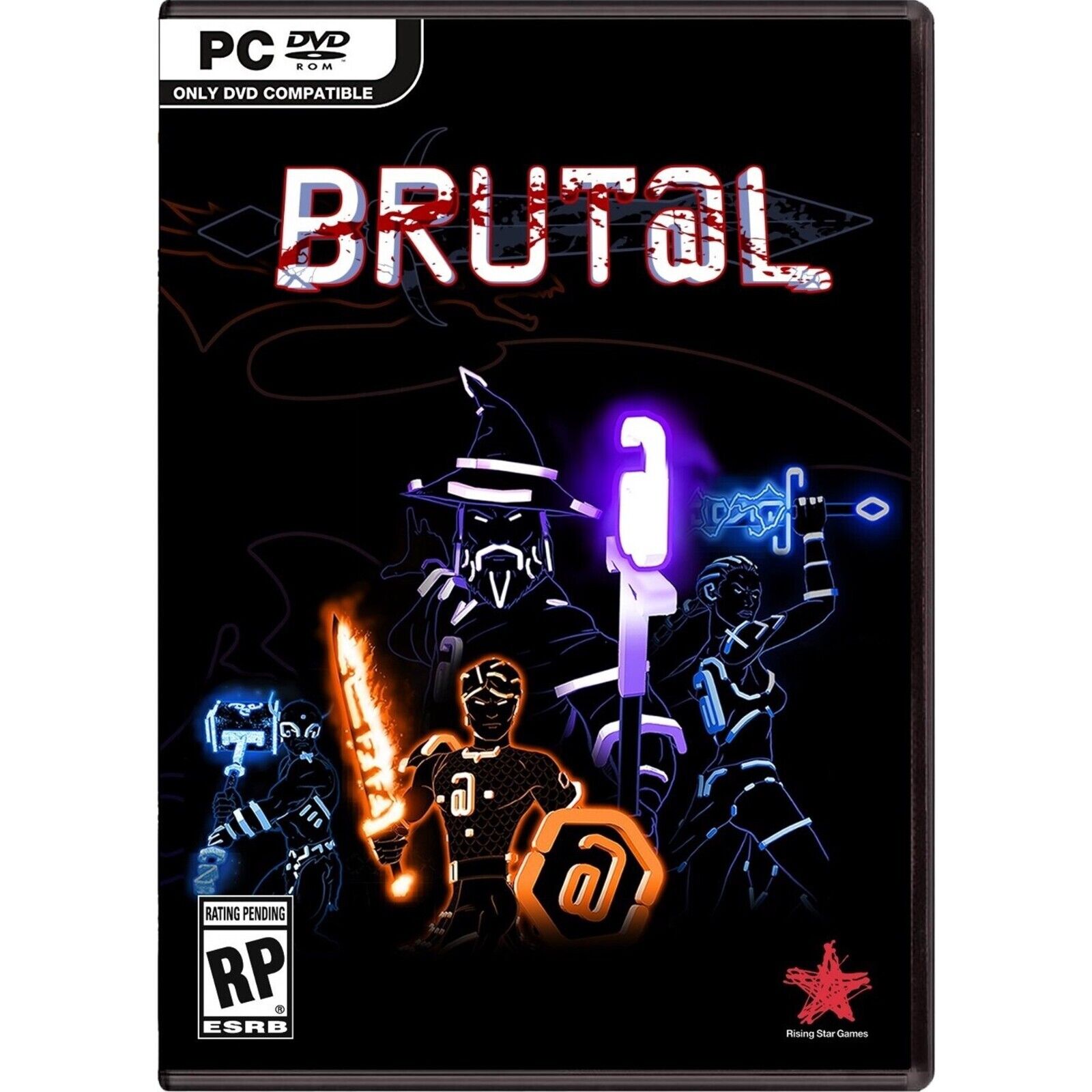 BRAND NEW SEALED! Brutal - PC Game Rising Star Games