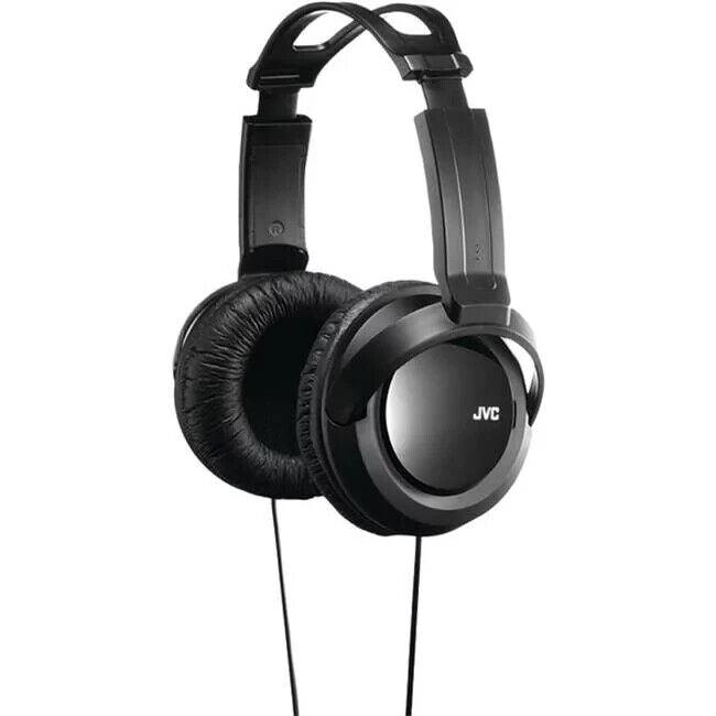 JVC HA-RX330 Over the Ear Wired Full Size Headphones - Black Deep Bass 2.5 m