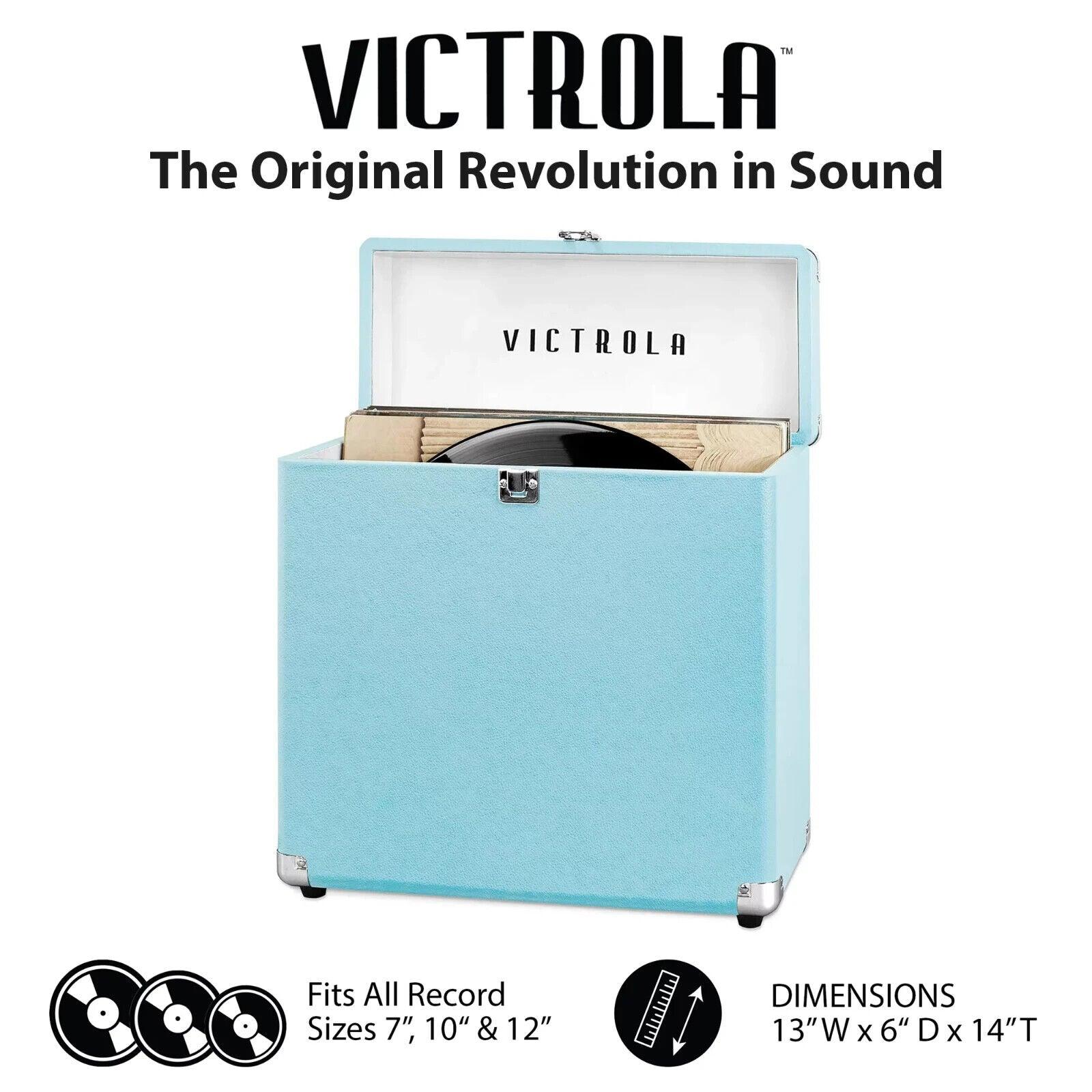 Victrola Record Storage Case VSC-20-TRQ-SD