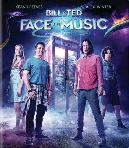 BRAND NEW SEALED - Bill & Ted Face the Music (Blu-ray+Digital Code) w/ slipcover