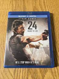 24 Hours to Live (Blu-ray, 2017) w/ Ethan Hawke