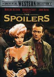 The Spoilers (DVD) w/ John Wayne Randolph Scott Marlene Dietrich