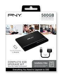 PNY CS900 500GB Internal SSD SATA - Complete SSD Upgrade Kit