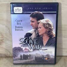 In Love and War (DVD, 2002, Hallmark) w/ Callum Blue and Barbara Bobulova