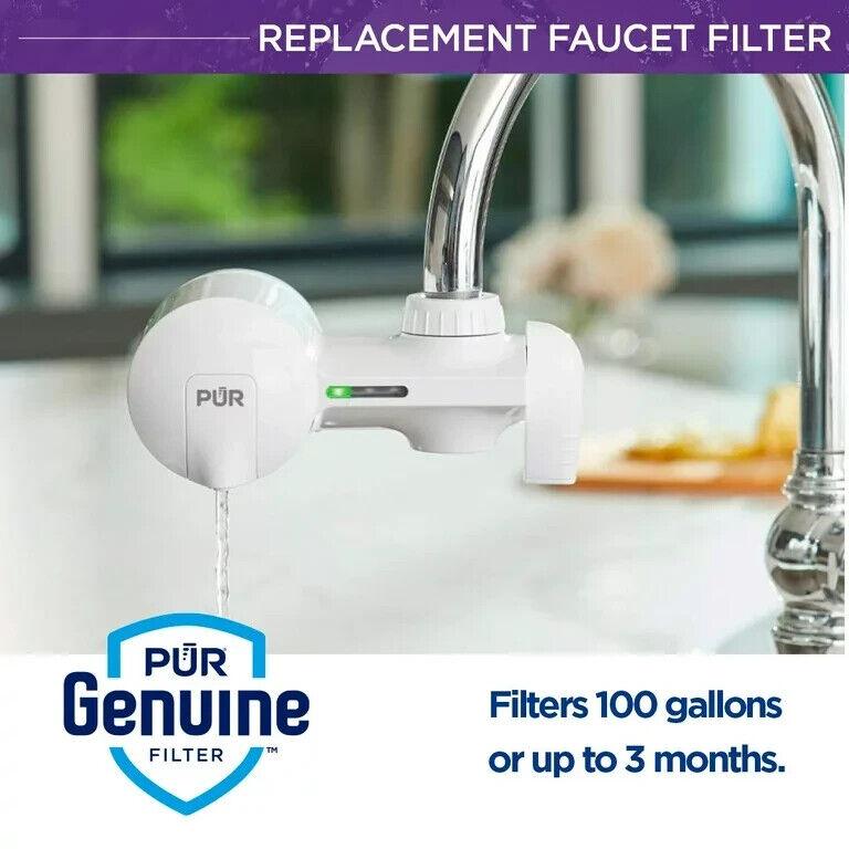 PUR RF3375 2 Pack Faucet Replacement Water Filters White #7557