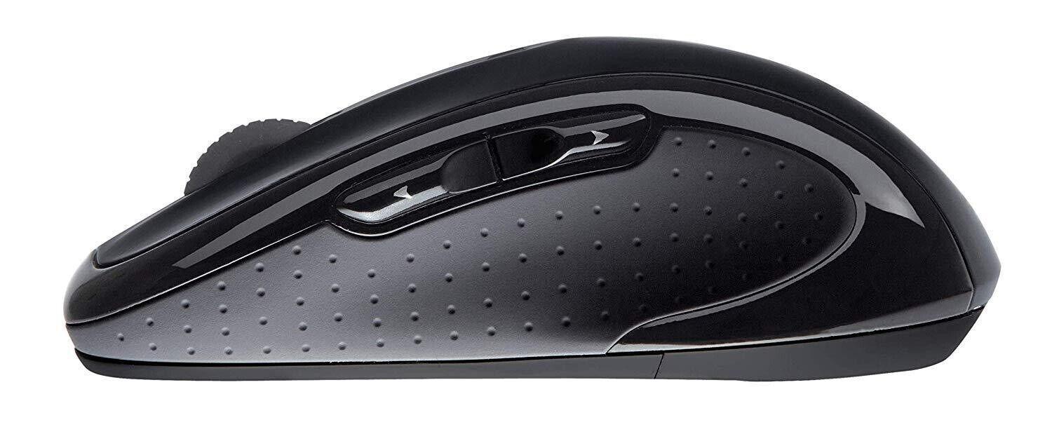 Logitech 910-005486 2.4 GHz Advanced Full-Size Wireless Mouse - Black