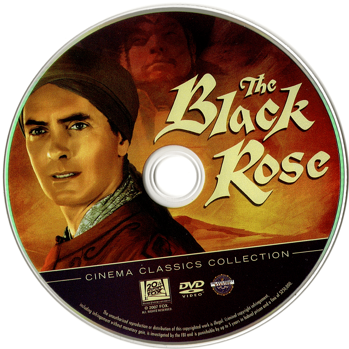 The Black Rose (DVD) w/ Lobby Photo Cards & Insert