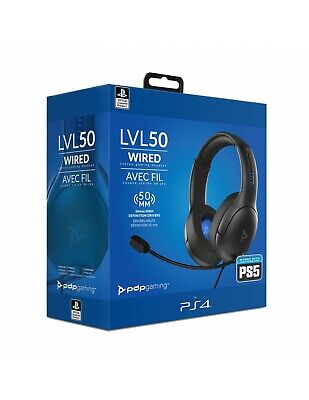 PlayStation pdpGaming LVL50 Wired Stereo Gaming Headset For PS4, GB