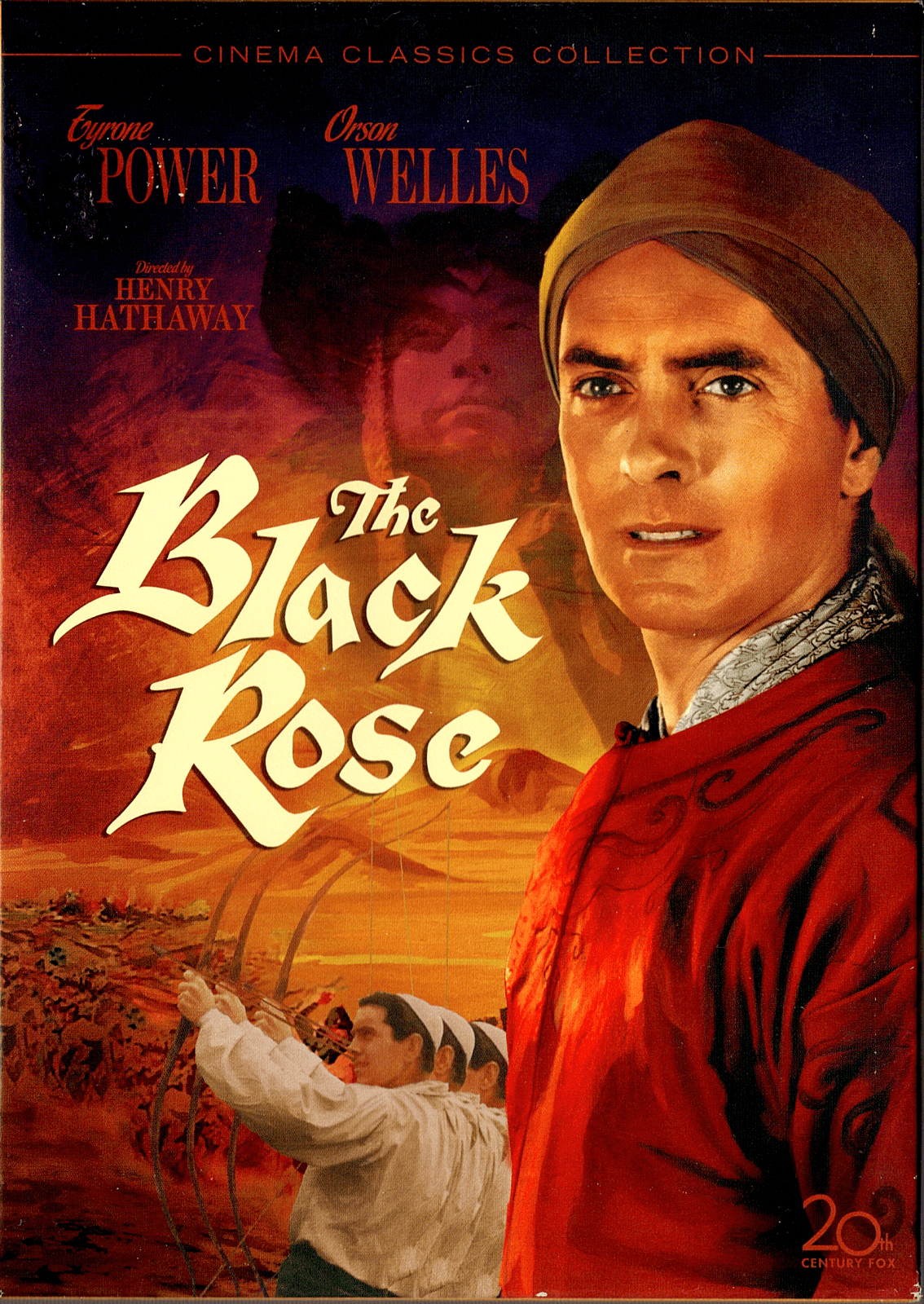 The Black Rose (DVD) w/ Lobby Photo Cards & Insert