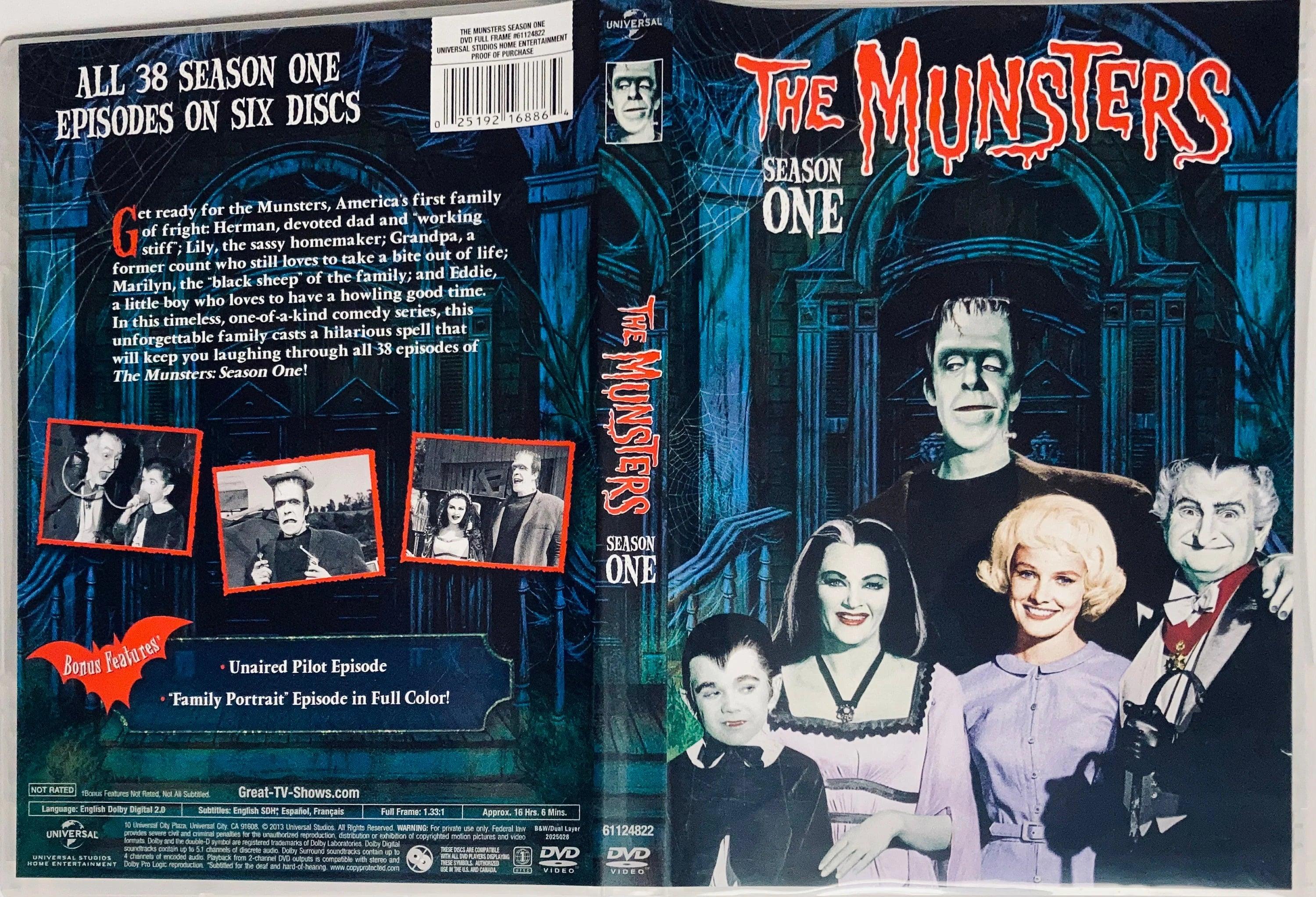 The Munsters: Complete Season One (6 DVD Discs; 38 Epis)