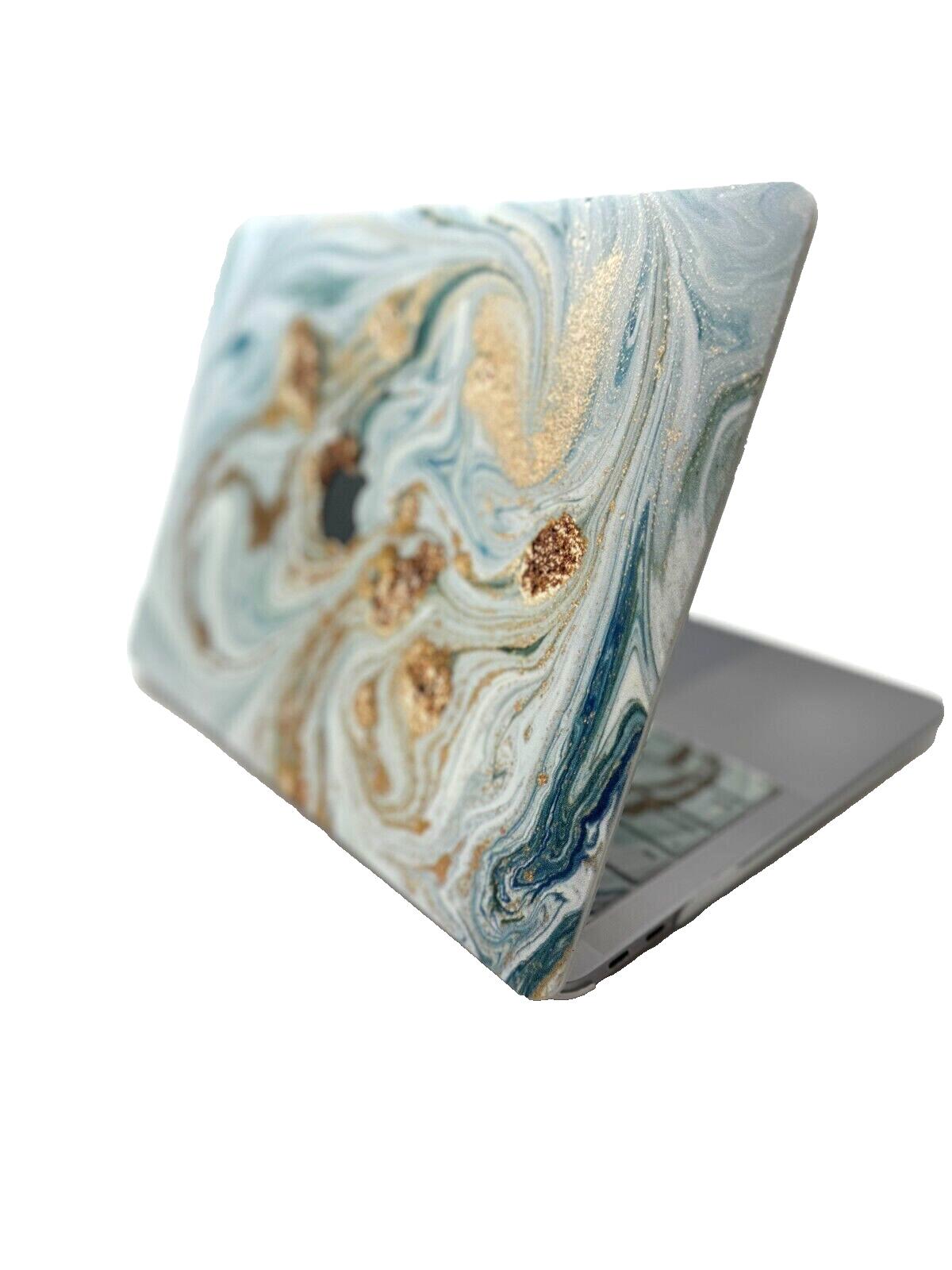 For MacBook New Air 13" Hard Shell Cover- Sand Swirl w/keyboard skins