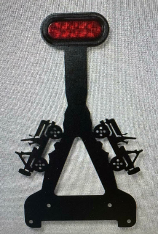 GraBars LED 3rd Brake Light w/SUV design; fits (87-18 Jeep Wrangler YJ, TJ & JK)