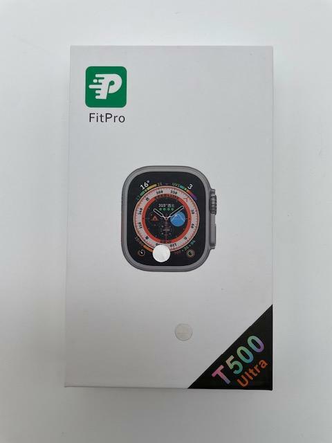 FitPro T500  U L T R A  Smart Watch, 45mm Silicone Watch Band - GRAY