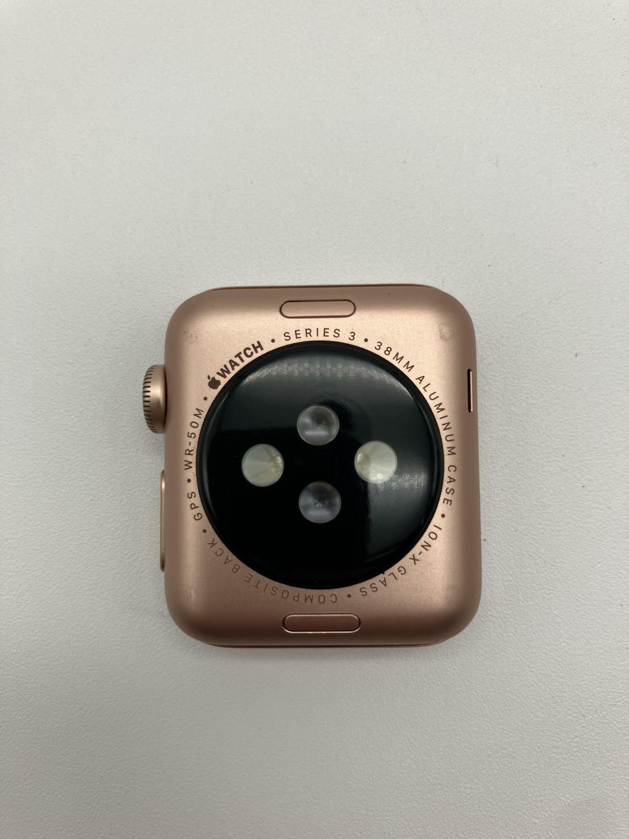 Apple Smart Watch 38mm Series 3 - GPS - Aluminum Case Rose Gold