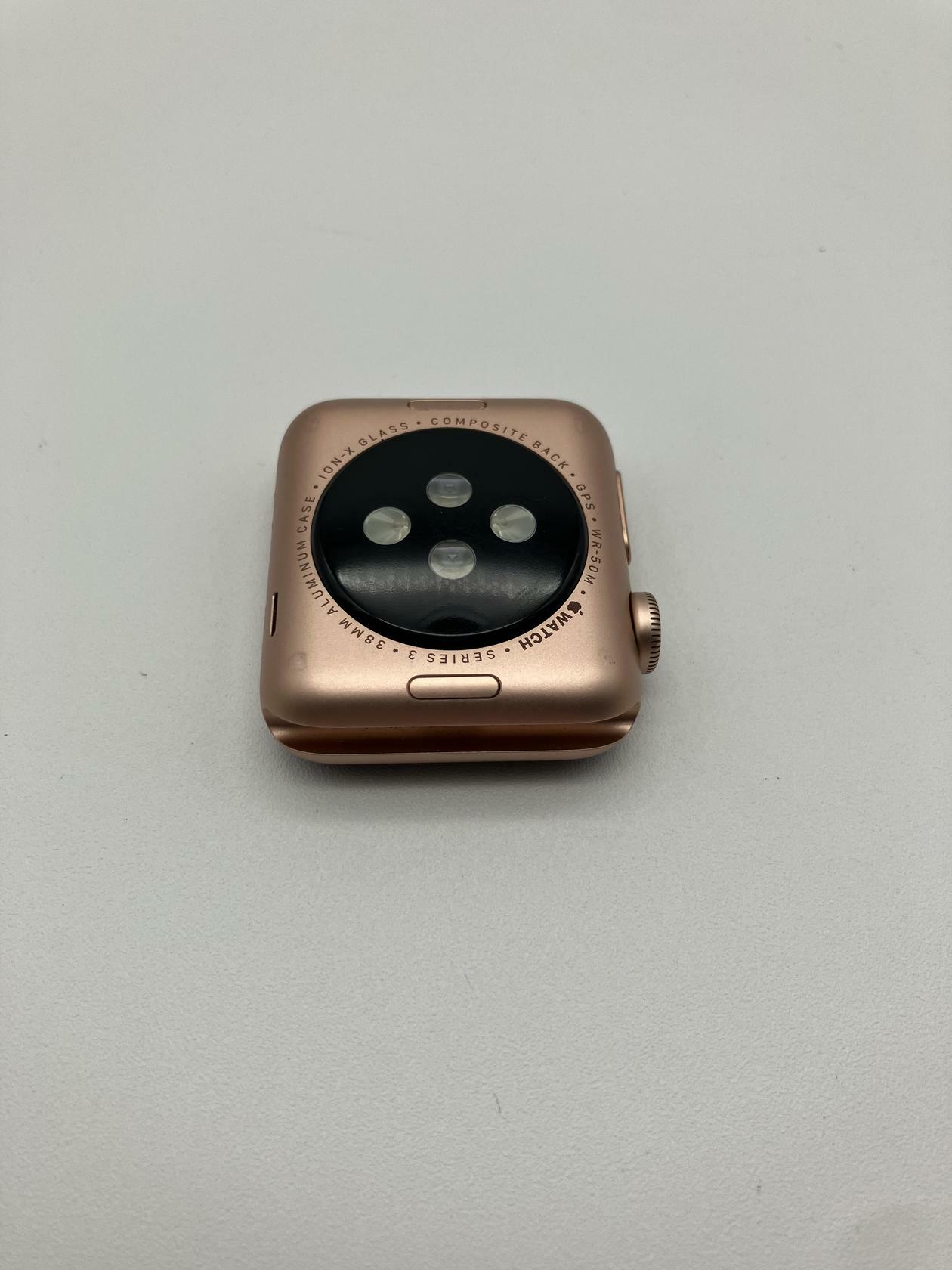 Apple Smart Watch 38mm Series 3 - GPS - Aluminum Case Rose Gold