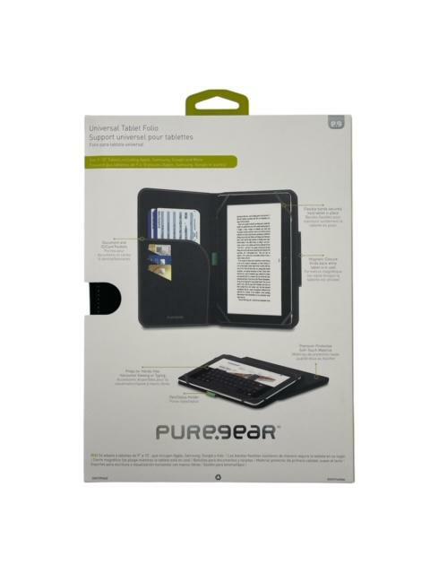 PureGear Universal Tablet Folio for 9"-10" tablets w/ Pockets & Magnetic Closure