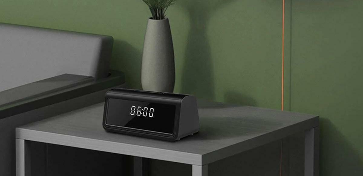 4K Wireless Clock – Home Security Device - Real Time Alerts