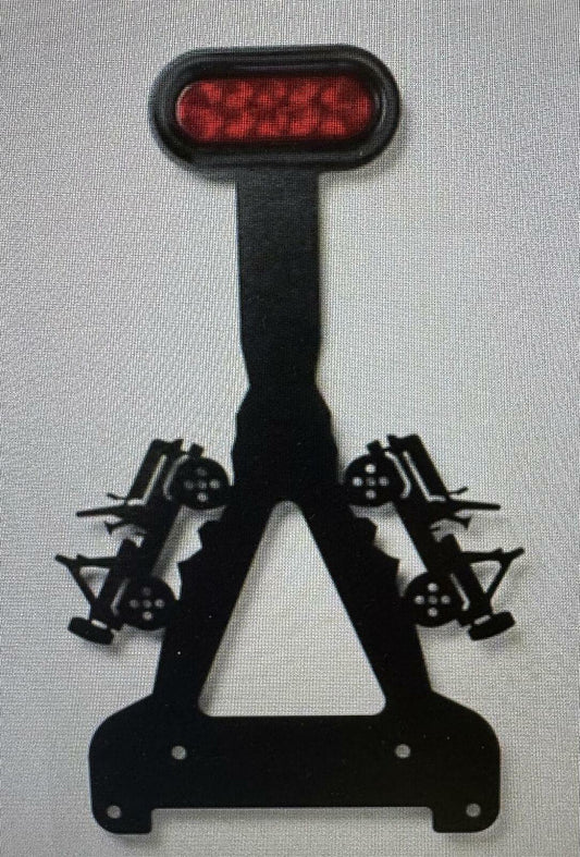GraBars Classic LED Third Brake Light w/ Auto Logo Fixed for 87-18 Jeep Wrangler